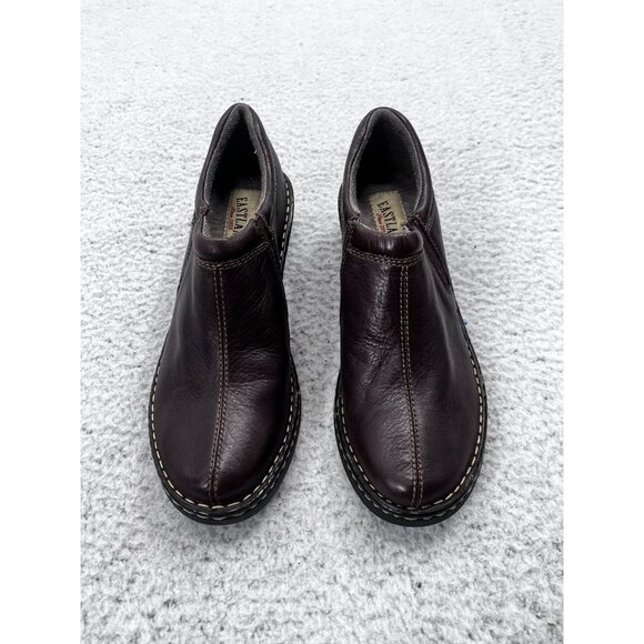 Eastland Shoes - Women's Eastland Amore Brown Slip On Mule Shoes Size 10 M